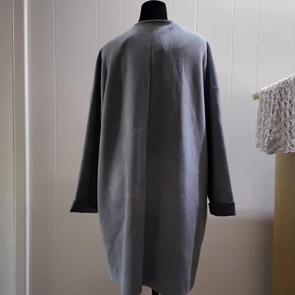 Zara Gray Hooded Blazer - Picture 4 of 5